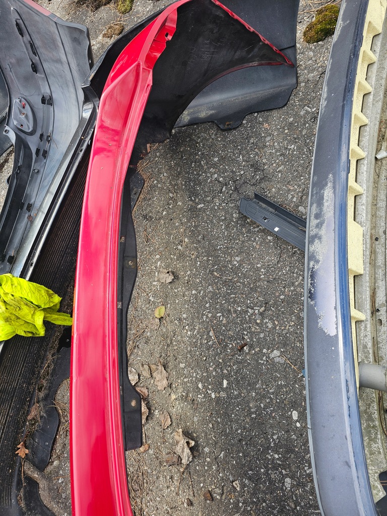 фото №15, Бампер задня honda jazz ii 2 eu червоний 05'