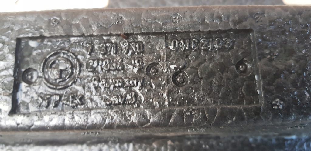 фото №8, Bmw оригинальный номер 7255393 балка бампера