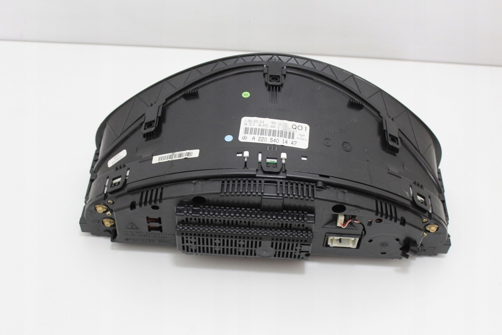 фото №11, Счетчик приборы w милях оригинальный номер mercedes w215 c215 cl500 lift a2205401447 anglik