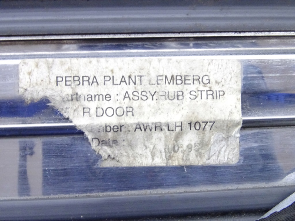 фото №3, Land rover range rover p38 94-02 молдинг двері лівий задня