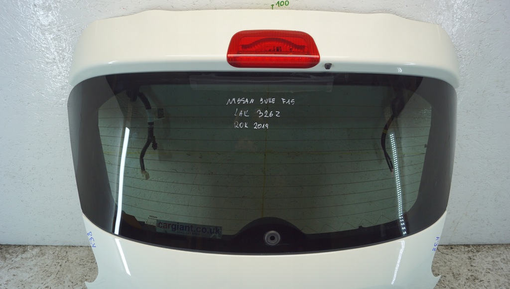 фото №11, Кришка багажника багажника задня nissan juke f15 326z 2014