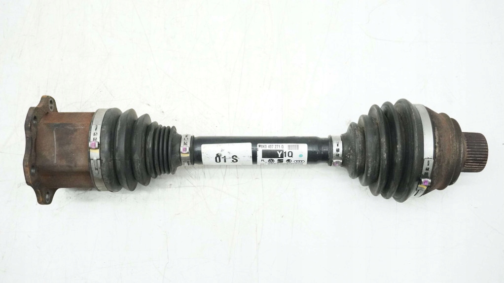 фото №1, Audi s5 8t 4.2 fsi привідний вал ліва перед передня 8k0407271q