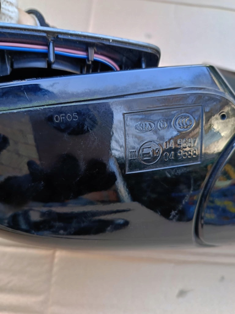 фото №9, Дзеркало зовнішнє ліва kia niro ii 16-20 14pin мертва зона