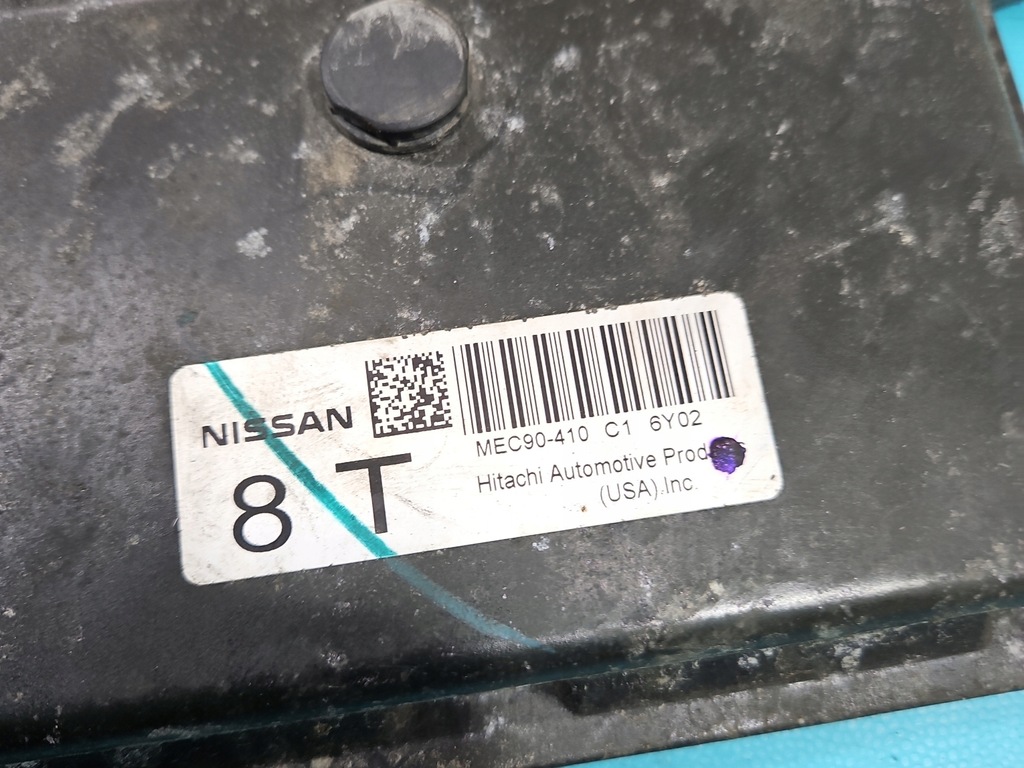 фото №7, Бортовой компьютер блок управления двигателя mec90-410 nissan tiida 1.8 16v