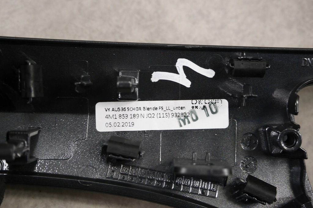 фото №6, Dekor молдинг консоли 4m1853189n audi q7 4m eu