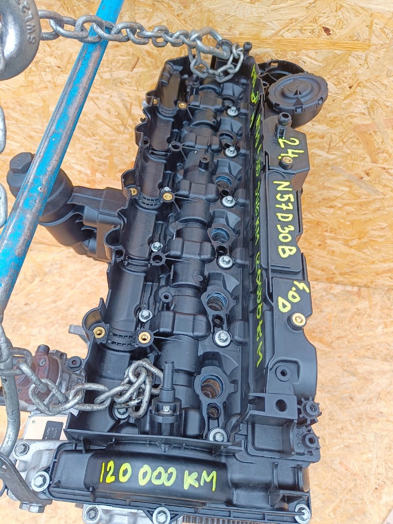 фото №7, Bmw f10 f07 gt f11 n57 3.0d новий грм двигун n57d30b 299km 120.000km