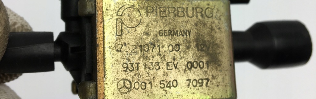 Электроклапан клапан mercedes w126 se sel sec sl r107 0015407097 72107100 Недорого