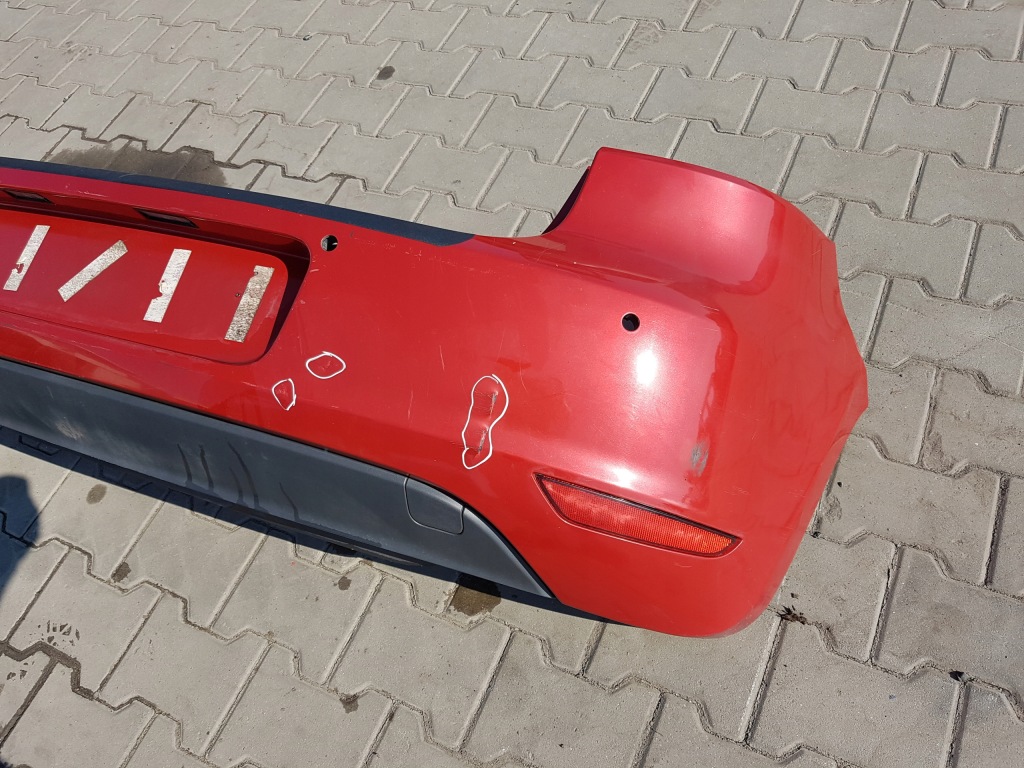 фото №6, Vw golf 6 vi 08-13r hb бампер задняя задний la3s