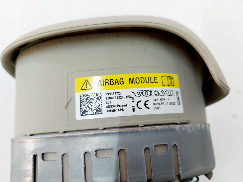 фото №8, Volvo v60 ii 21r. подушка водія подушка безпеки оригінальна 39834727