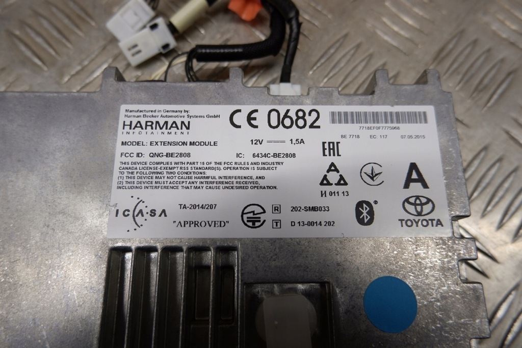 фото №10, Модуль навігації toyota rav 4 iv _a4_ 868400w013 2.2l дизель 110kw 2015