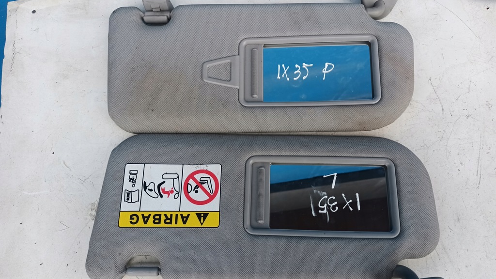фото №1, Hyundai ix35 lift сонцезахисний козирок захист сонцезахисні 2szt
