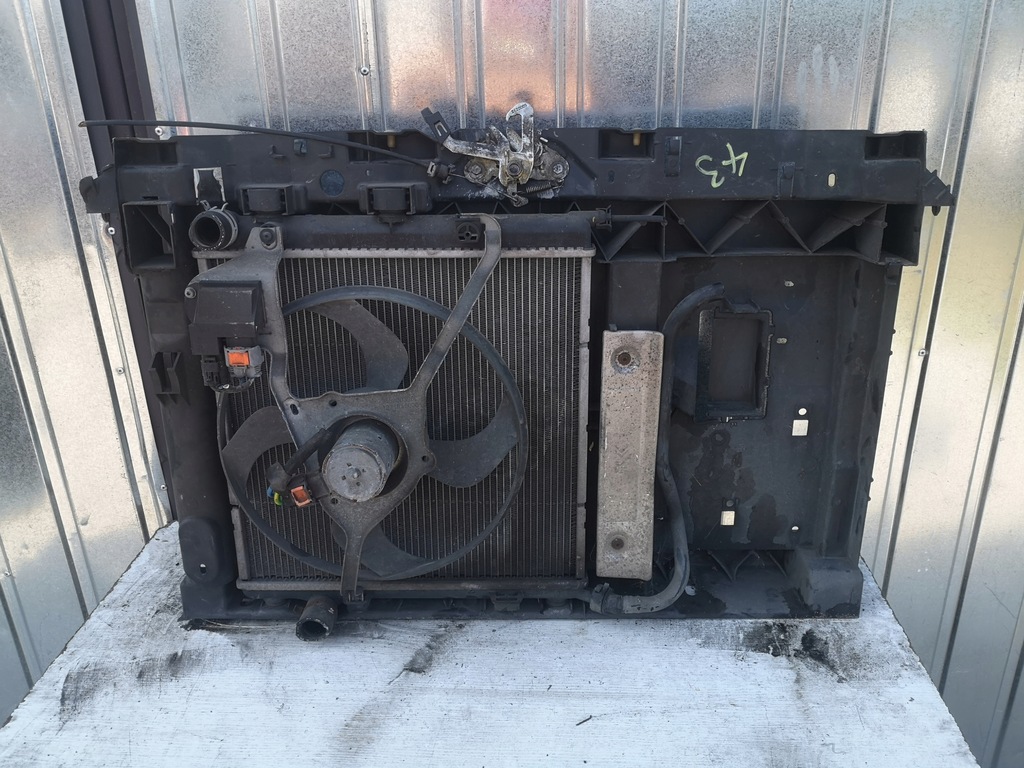 фото №6, Pas передний радиатор peugeot 207 lift 1.4b