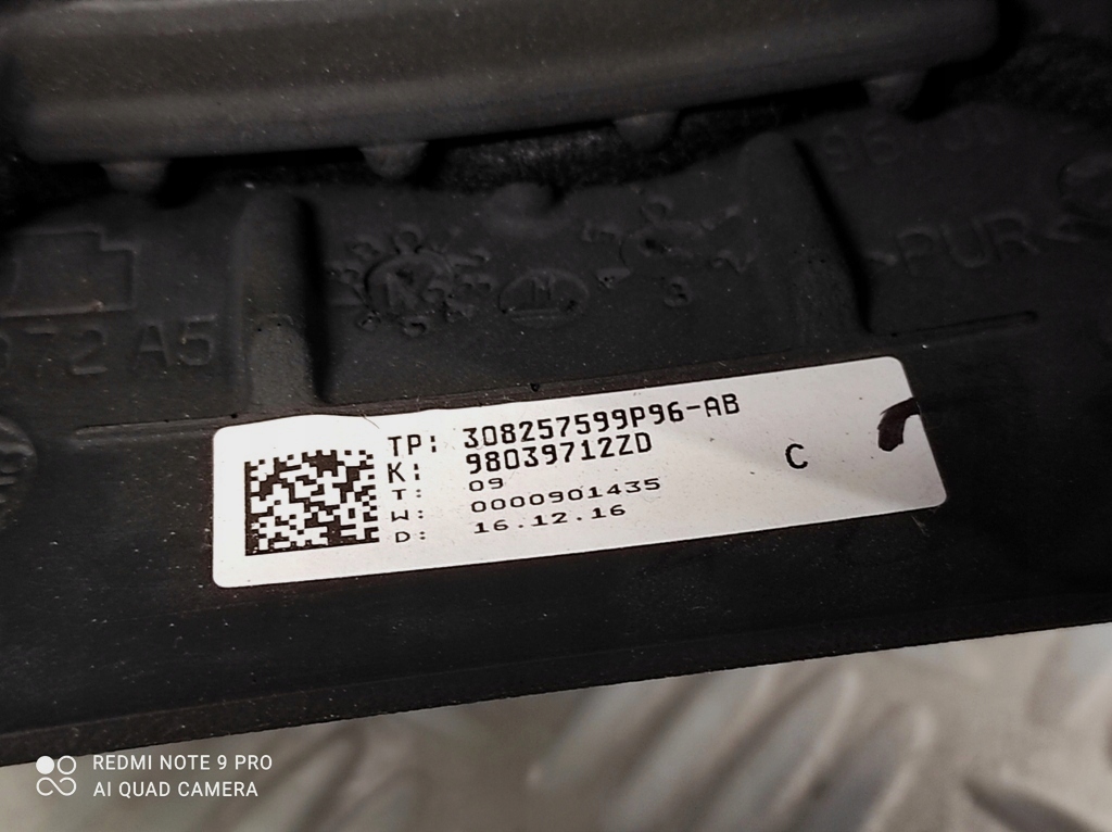 фото №14, Повітропровід шкіряний багатофункціональний citroen c4 ii b7 citroen ds4 98039712zd