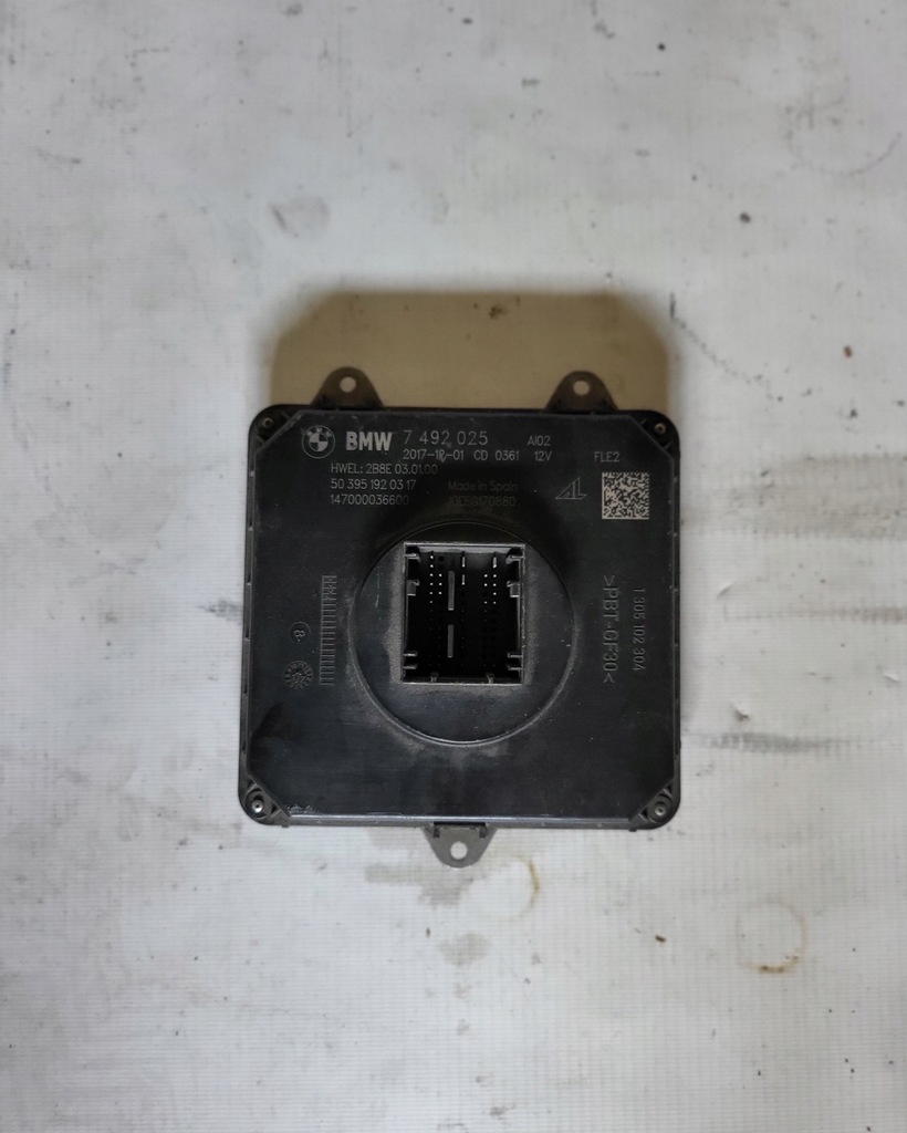 фото №1, Bmw модуль преобразователь света led 7492025