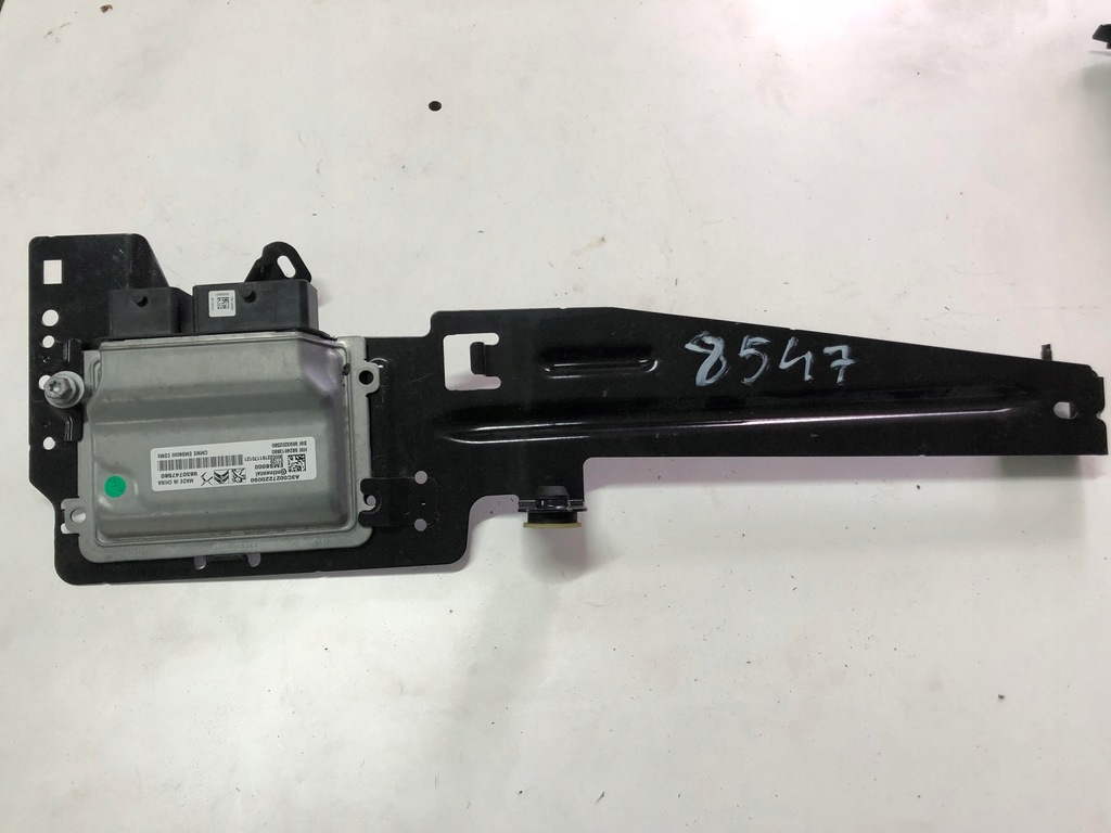 фото №1, Citroen ds7 17- модуль бортовой компьютер 9830747580