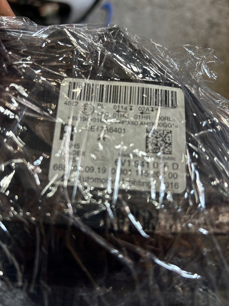 фото №7, Фара правий skoda fabia iii lift