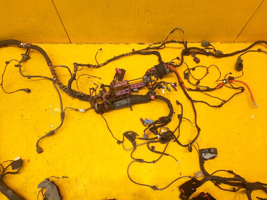 фото №11, Audi a4 b9 allroad джгут електропроводка салону перед