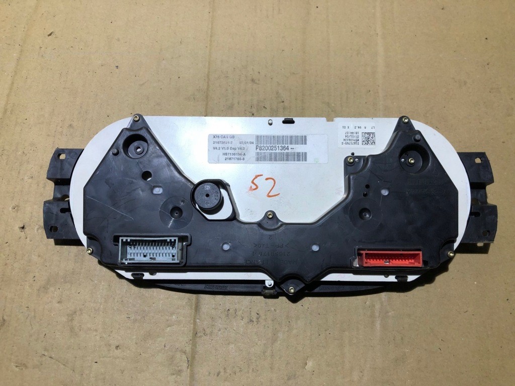 фото №4, Счетчик приборы renault kangoo 1.5 dci p8200251364