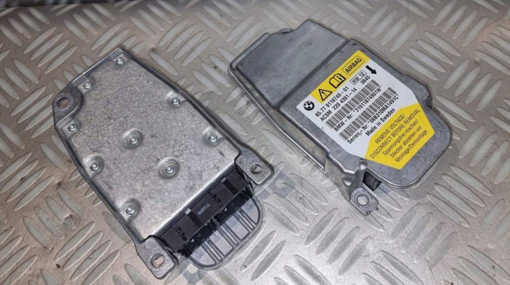 Bmw 5 e60 e61 lci рестайлинг  модуль блок управления acsm подушек подушка безопасности 9118749 eur 06r в Украине