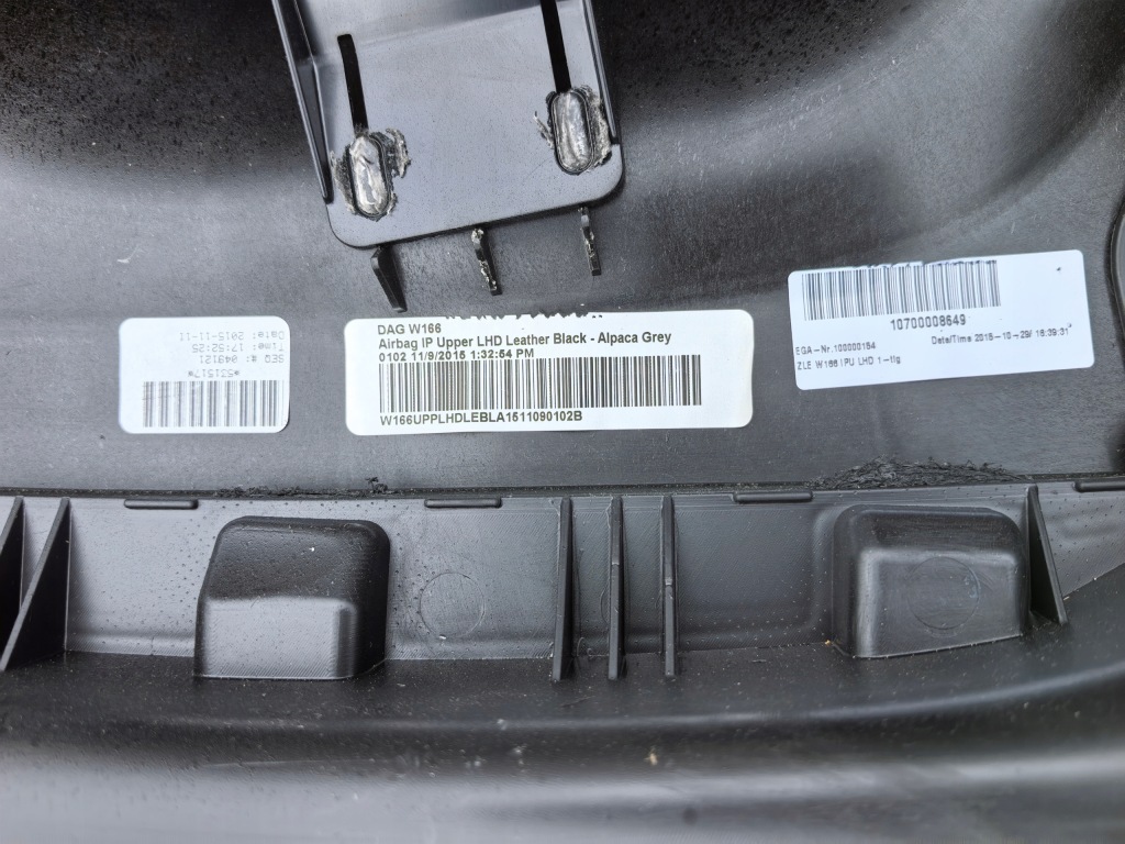 фото №13, Mercedes ml gl gls gle 166 292 панель приладів приладова панель  оригінал!