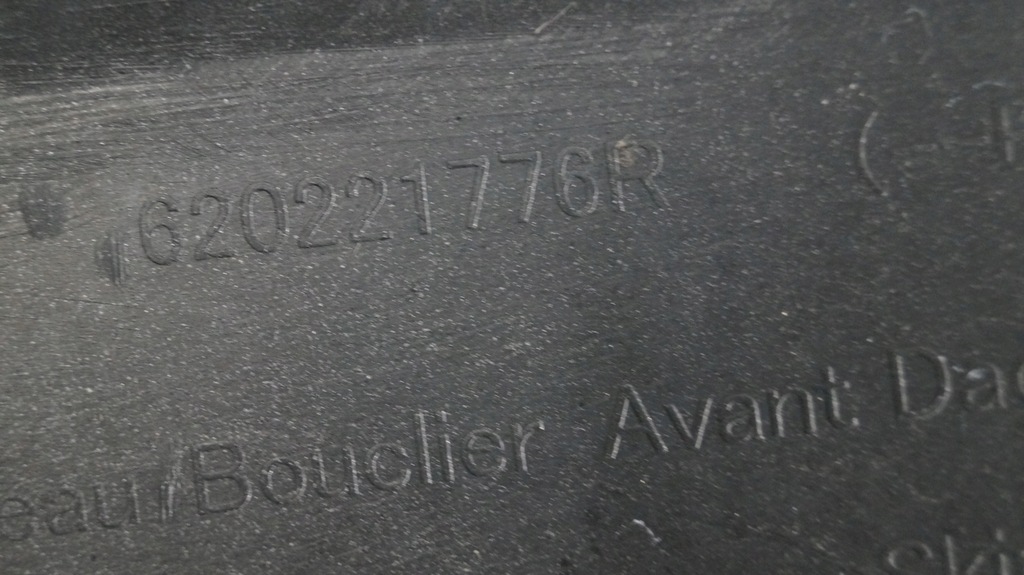 фото №12, Dacia duster ii 2 17- бампер перед передній tegne чорний оригінал