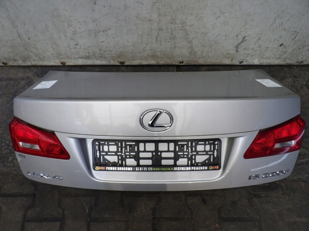 фото №1, Lexus ii is 220 2005-2010 sedan 1g1 кришка багажника задня