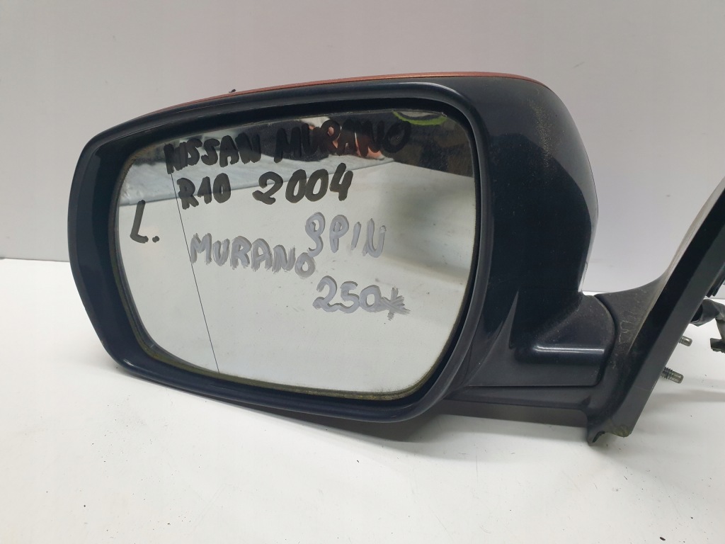 фото №2, Дзеркало ліва 9 pin nissan murano 2004 rok код лакофарбового покриття r10