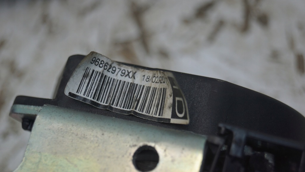 фото №6, Pas безопасности правый перед peugeot 508 i