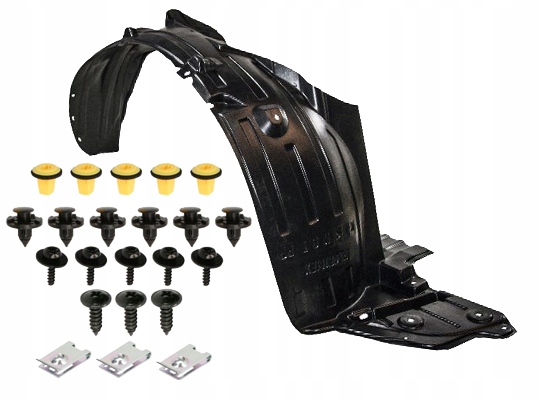 фото №1, Подкрылок nissan note 2006- перед правое + клипсы