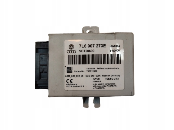 фото №1, 7l6907273e модуль блок управления давления шин touareg