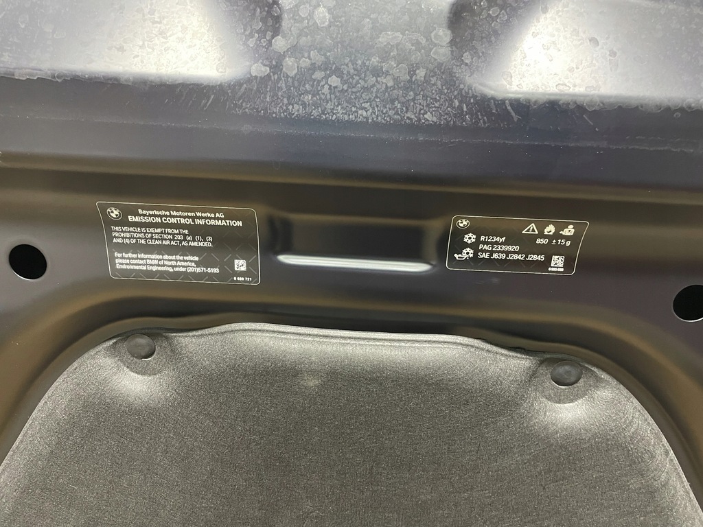 фото №8, Капот крышка двигателя шумоизоляция комплект bmw xm g09 цвет p95 ideał