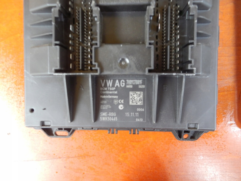 фото №9, Набор стартовый бортовой компьютер vw t5 lift 2.0tdi 10-