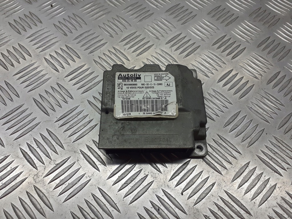 фото №1, Модуль подушка безопасности peugeot 407 9655880880