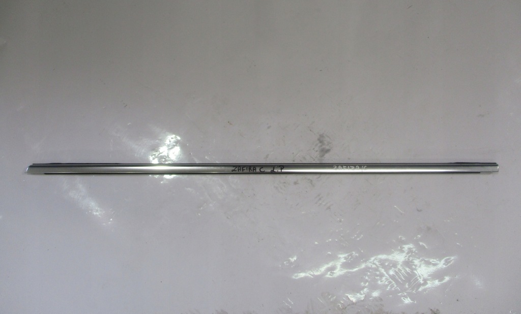 фото №1, Молдинг ущільнювач двері перед передня ліва лівий хром opel zafira c