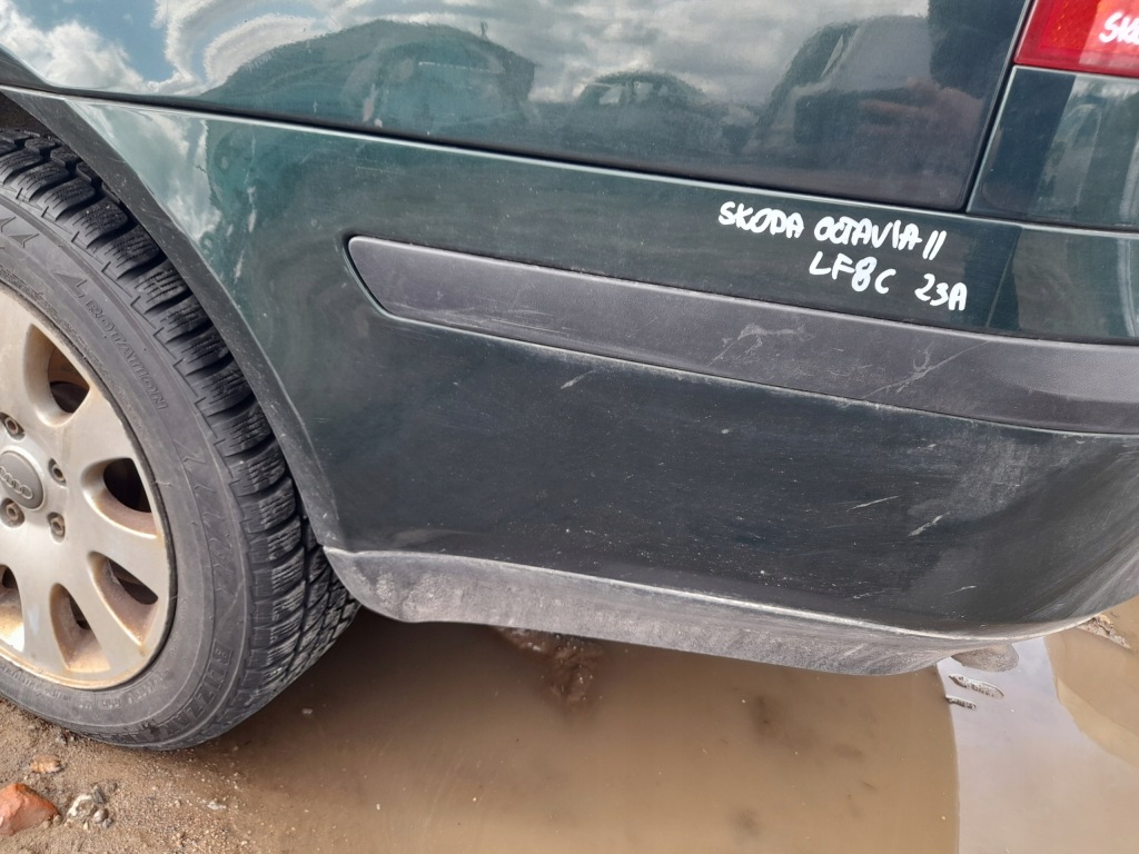 Skoda octavia 2 бампер задній задня lf8c седан pdc Доставка