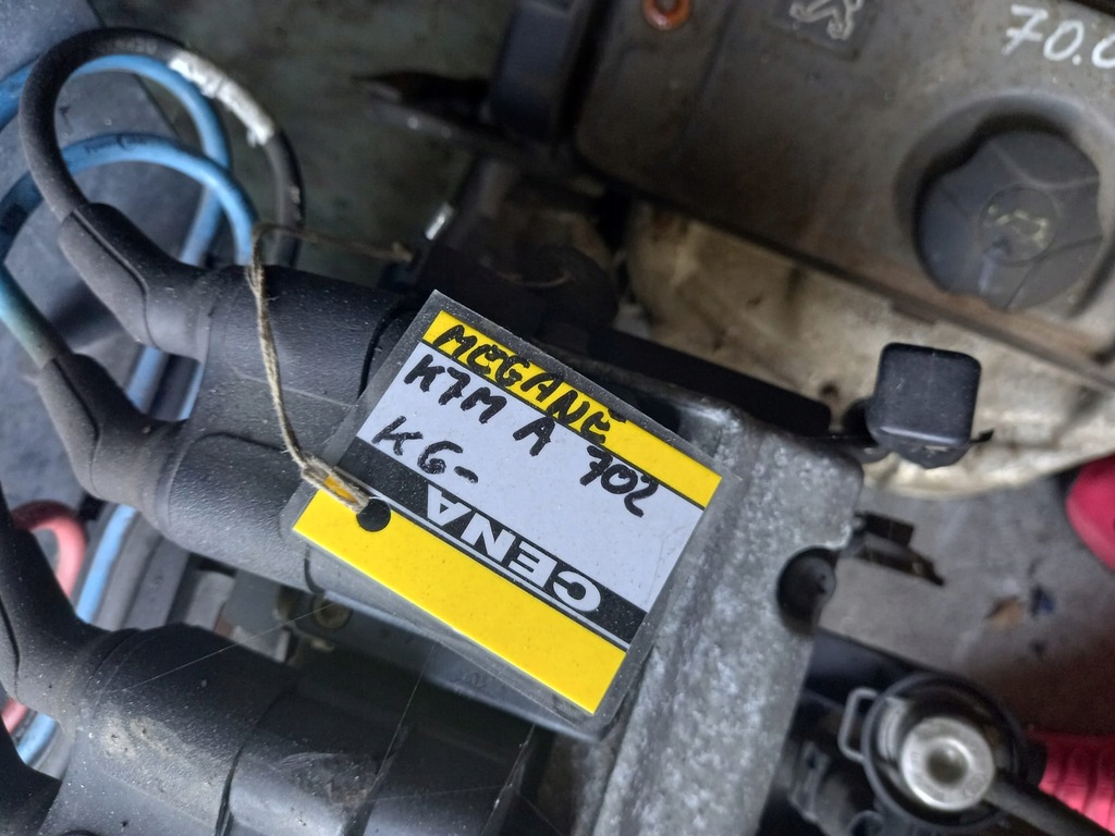 фото №8, Двигатель renault megane k7ma 7/02 1,6