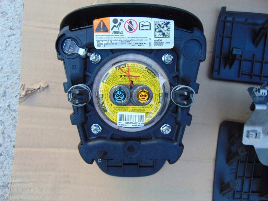 фото №11, Консоль подушки безпеки подушка безпеки opel ampera 2011- kpl oryg