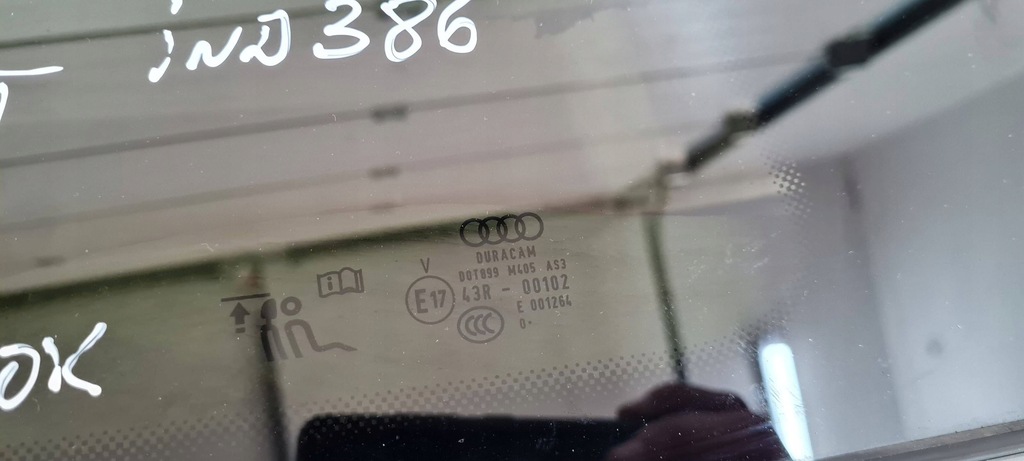 фото №7, S5 8w a5 coupe скло кузовна права задня хром as3 2020 20r 8w6845298