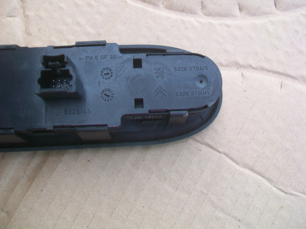 фото №4, Перемикач вікон лівий оригінал peugeot 307