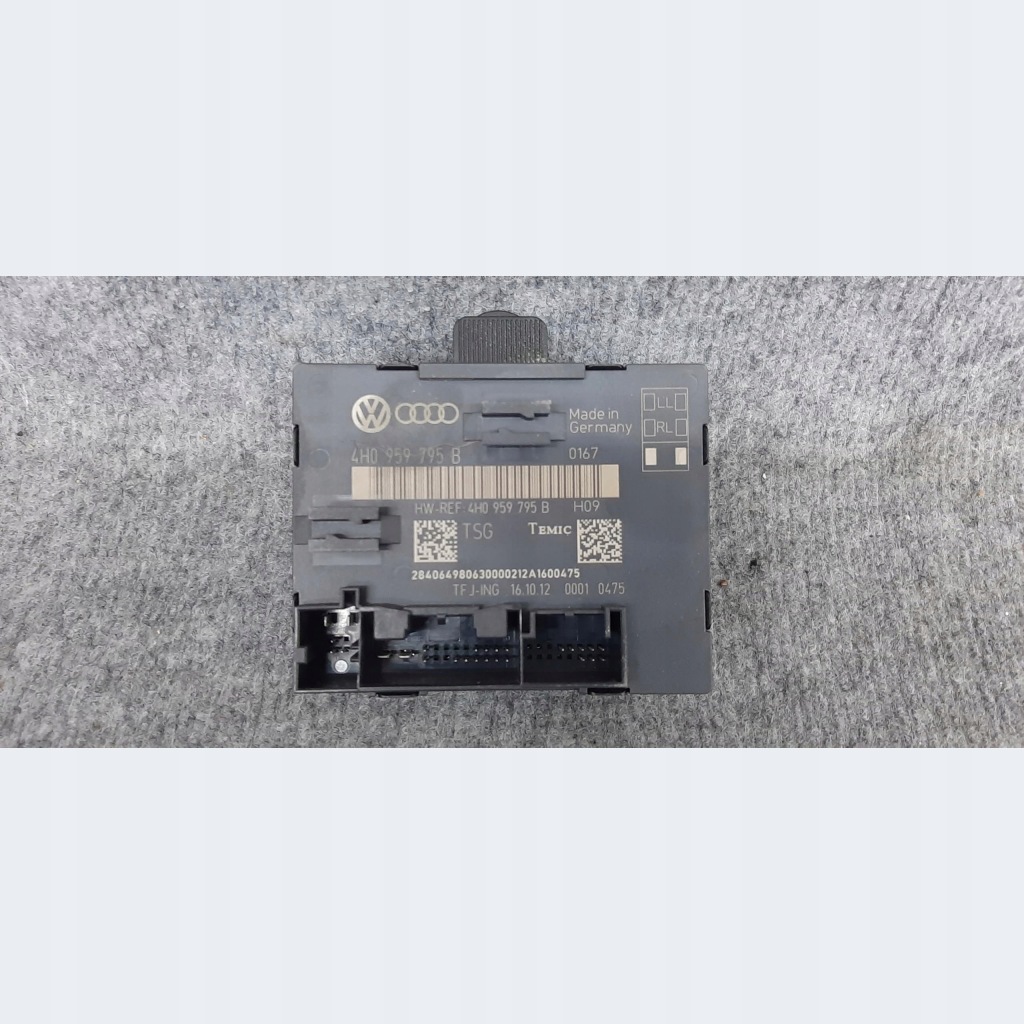 фото №1, Блок управления дверь vw touareg 7p 4h0959795b