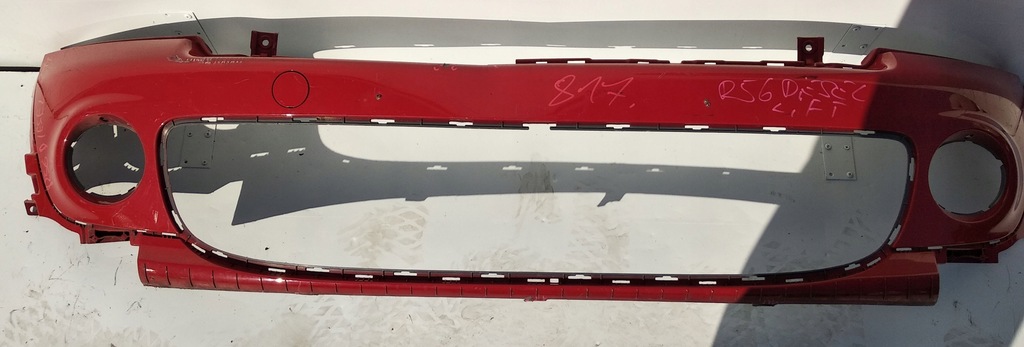 фото №2, Mini cooper r56 lift 09- бампер перед передній