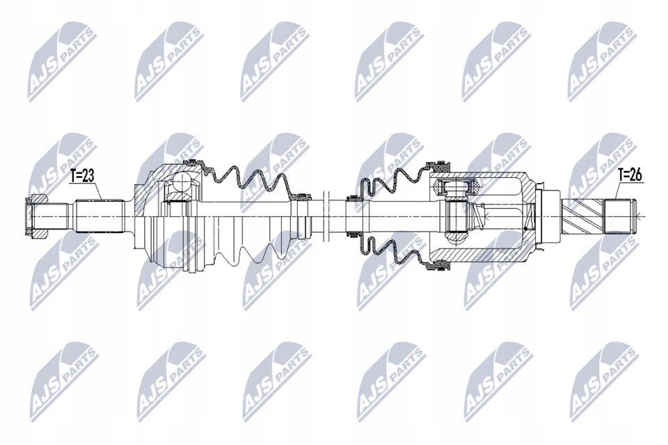 фото №10, Привідний вал привідна dacia logan 11- sandero 1.6 -12 mtm