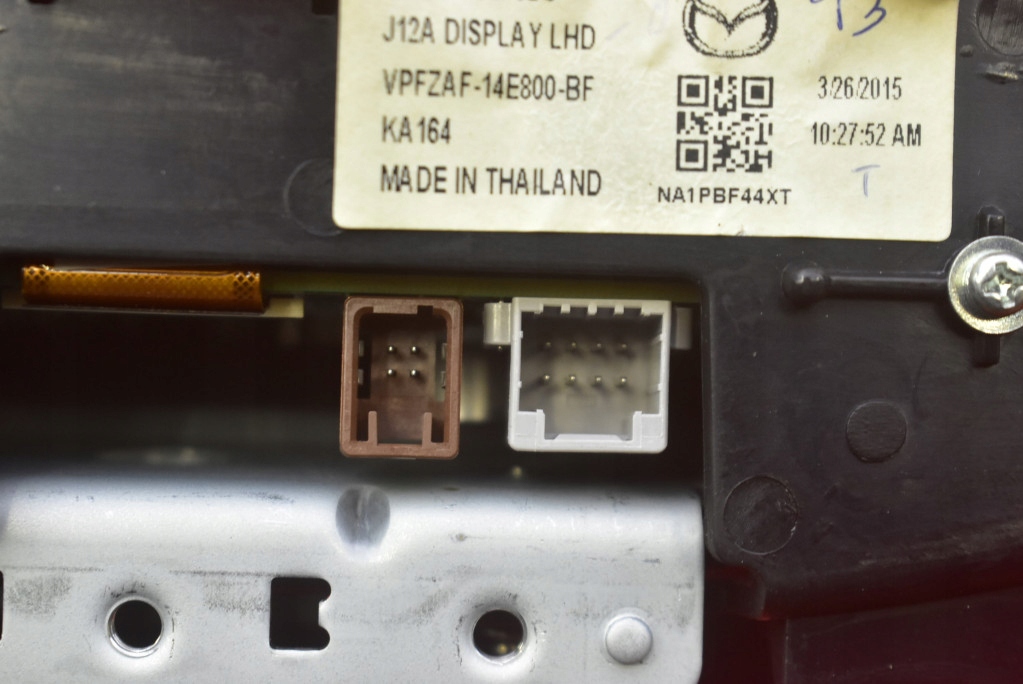 фото №8, Дисплей радіо навігації na1p611j0 mazda mx5 mx-5 4 iv nd 15-21