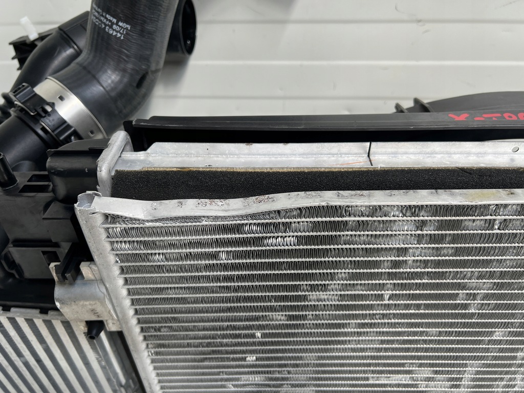 фото №12, Pas передній балка радіатор комплект радіатор nissan x-trail iii t32 t-32 eu