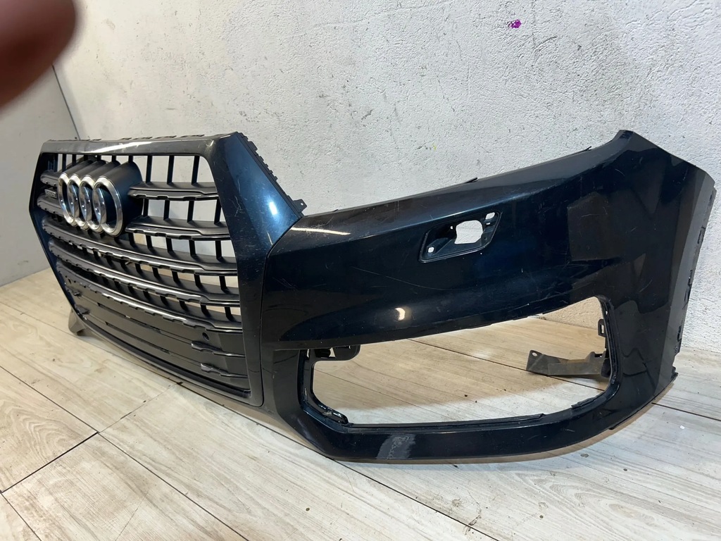фото №9, Audi q7 4m звичайний бампер передній
