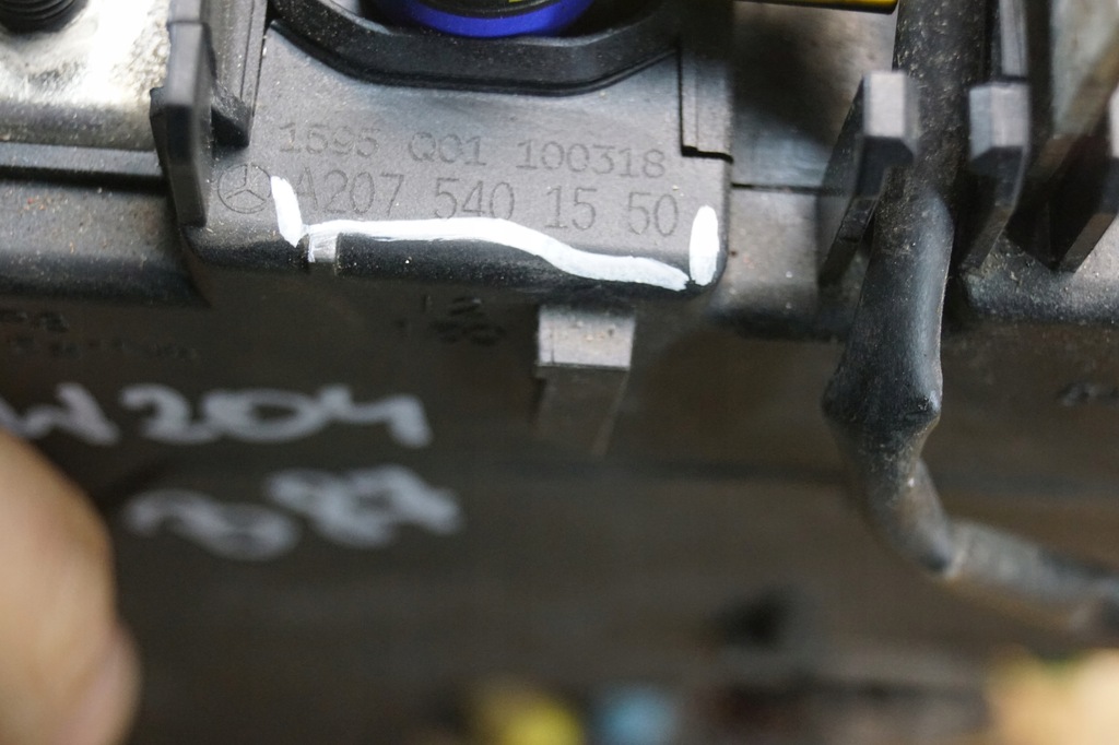 фото №9, Клемма модуль аккумулятор mercedes w204 a2075401550