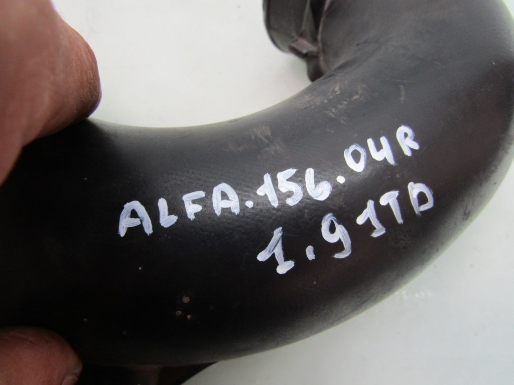 фото №7, Alfa 156 1.9 jtd 04r резонатор шланг труба впуск