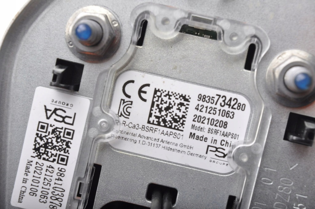 фото №7, Citroen c4 iii e-c4 антенна gps кровельная 9835734280