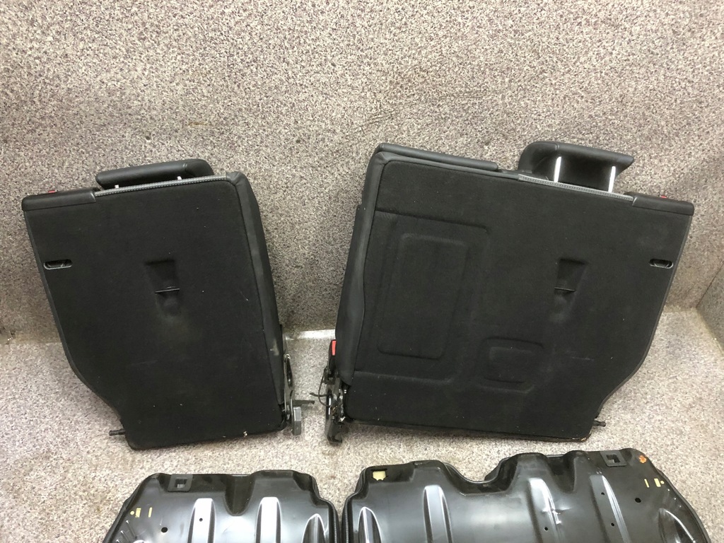 фото №6, Mercedes w245 заднее сиденье задняя полукожа замок правый левый isofix