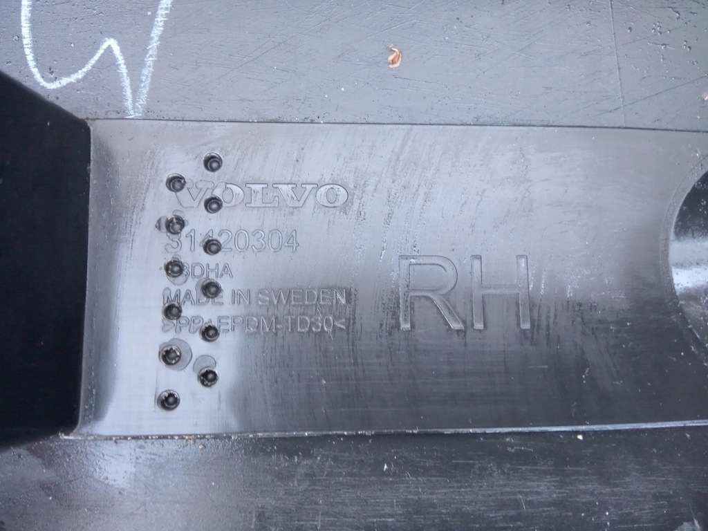 фото №5, Молдинг порог порог правый volvo v90 s90 2015-